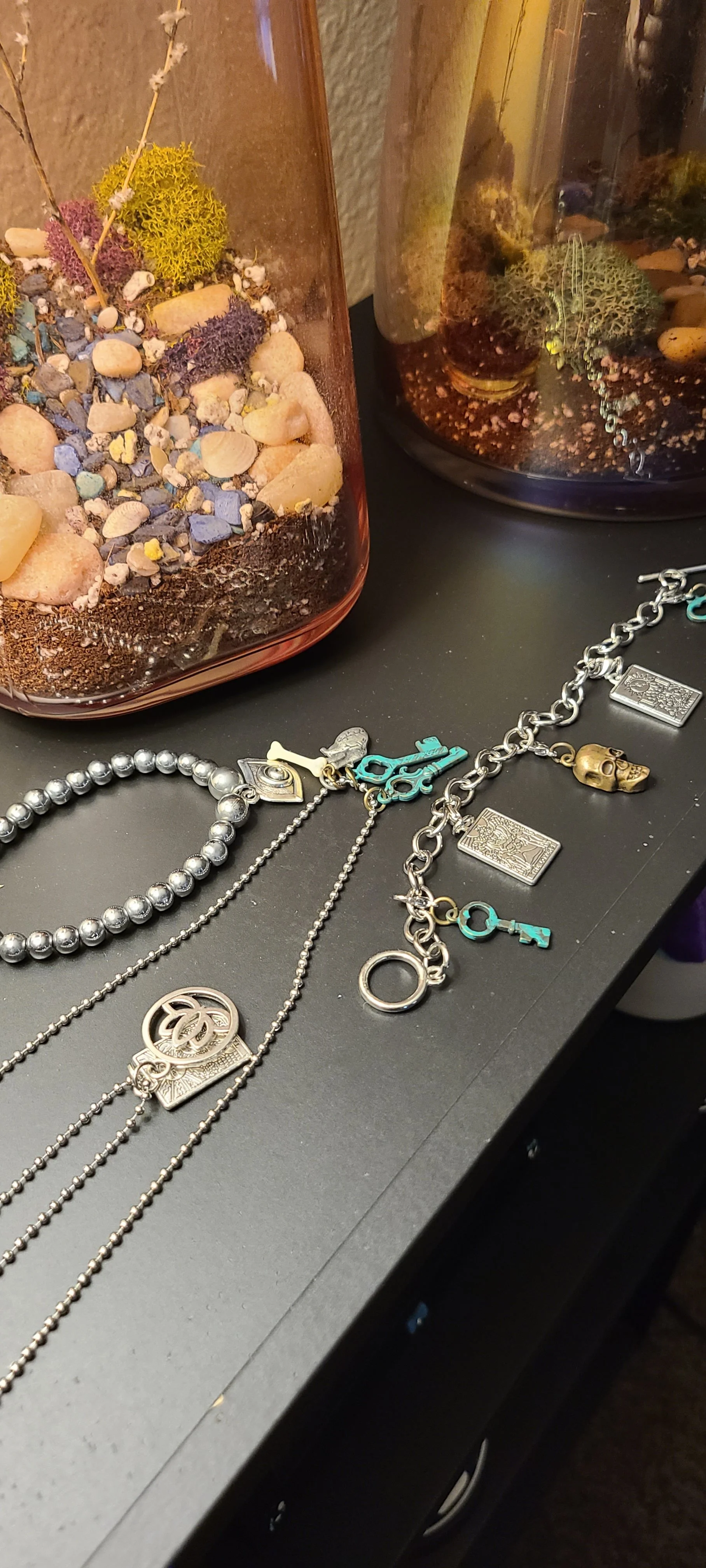 Silver and Sterling Charm Jewelry - Necklaces and Bracelets