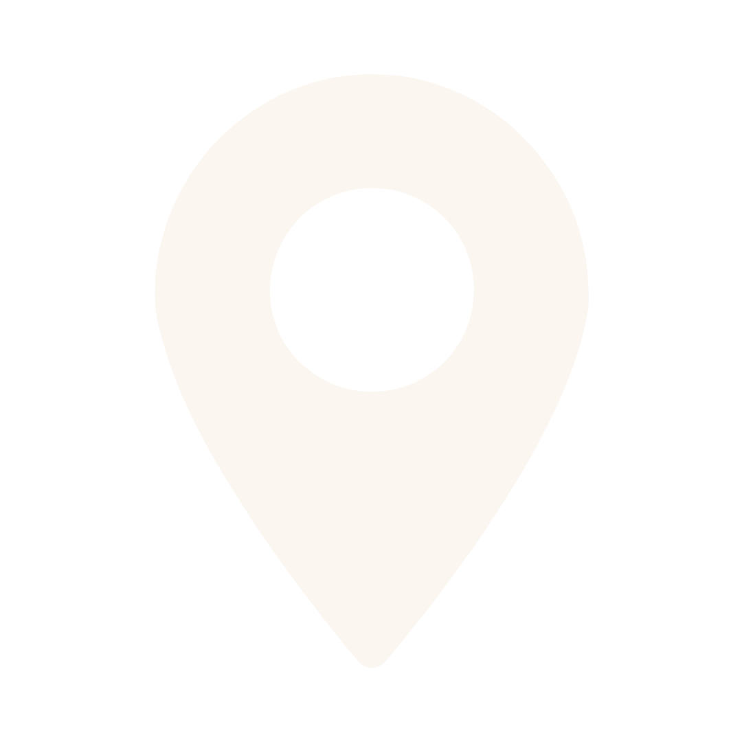 Simple map location pin icon with a black circle inside a white teardrop-shaped marker.