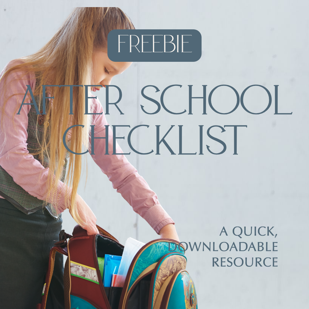 After School Checklist