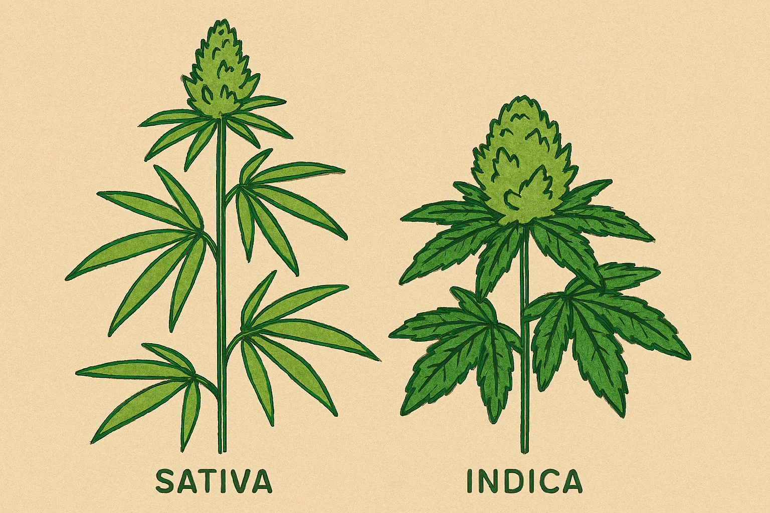 Sativa vs. Indica vs. Hybrid: What’s the Difference?