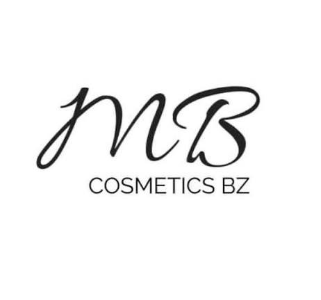 Logo for NUB Cosmetics BZ in black script and sans-serif font on a white background.