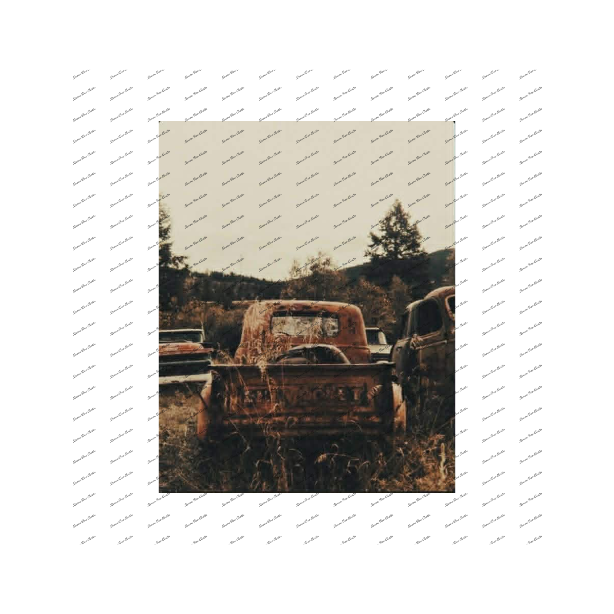 Rusty Brown Truck Photo