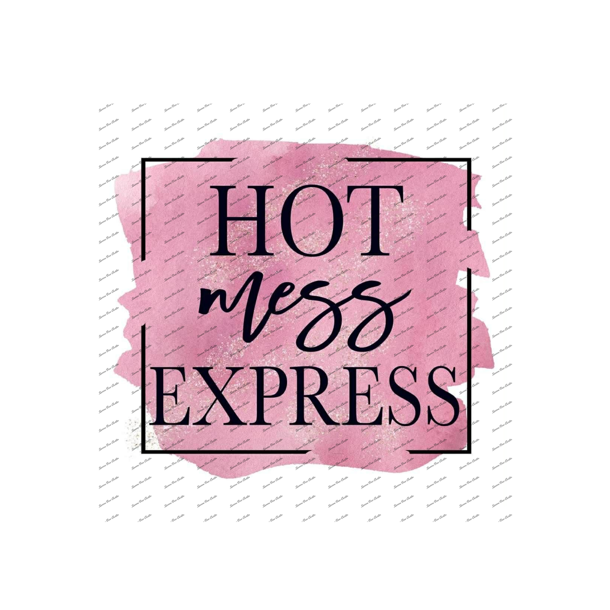 Hot Mess Express Pink Print