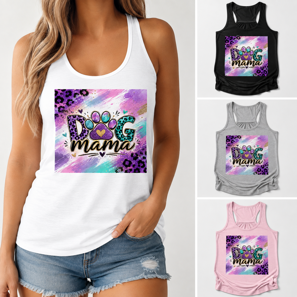 Tank Top Dog mama.png
