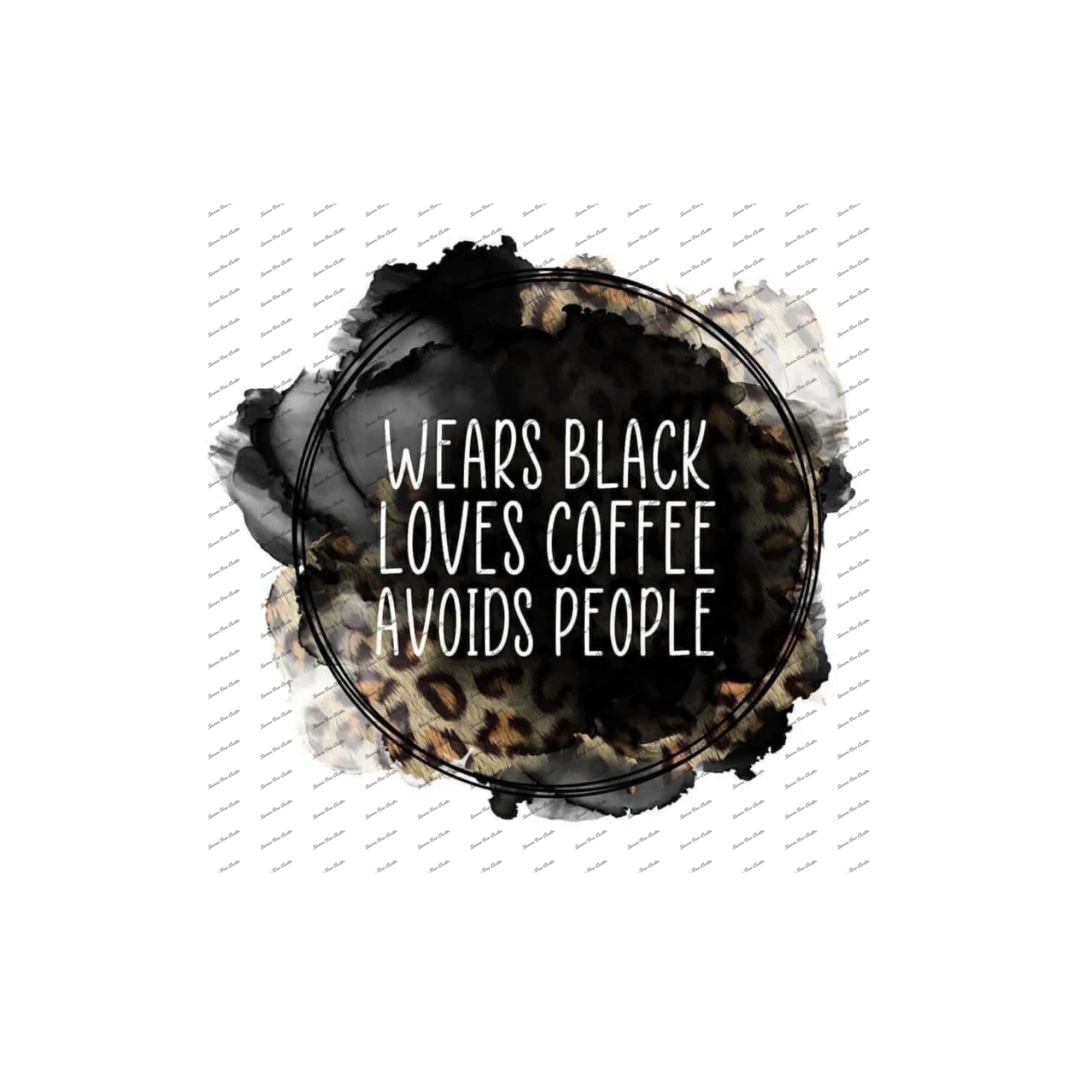 Wears Black, Loves Coffee, Avoids People