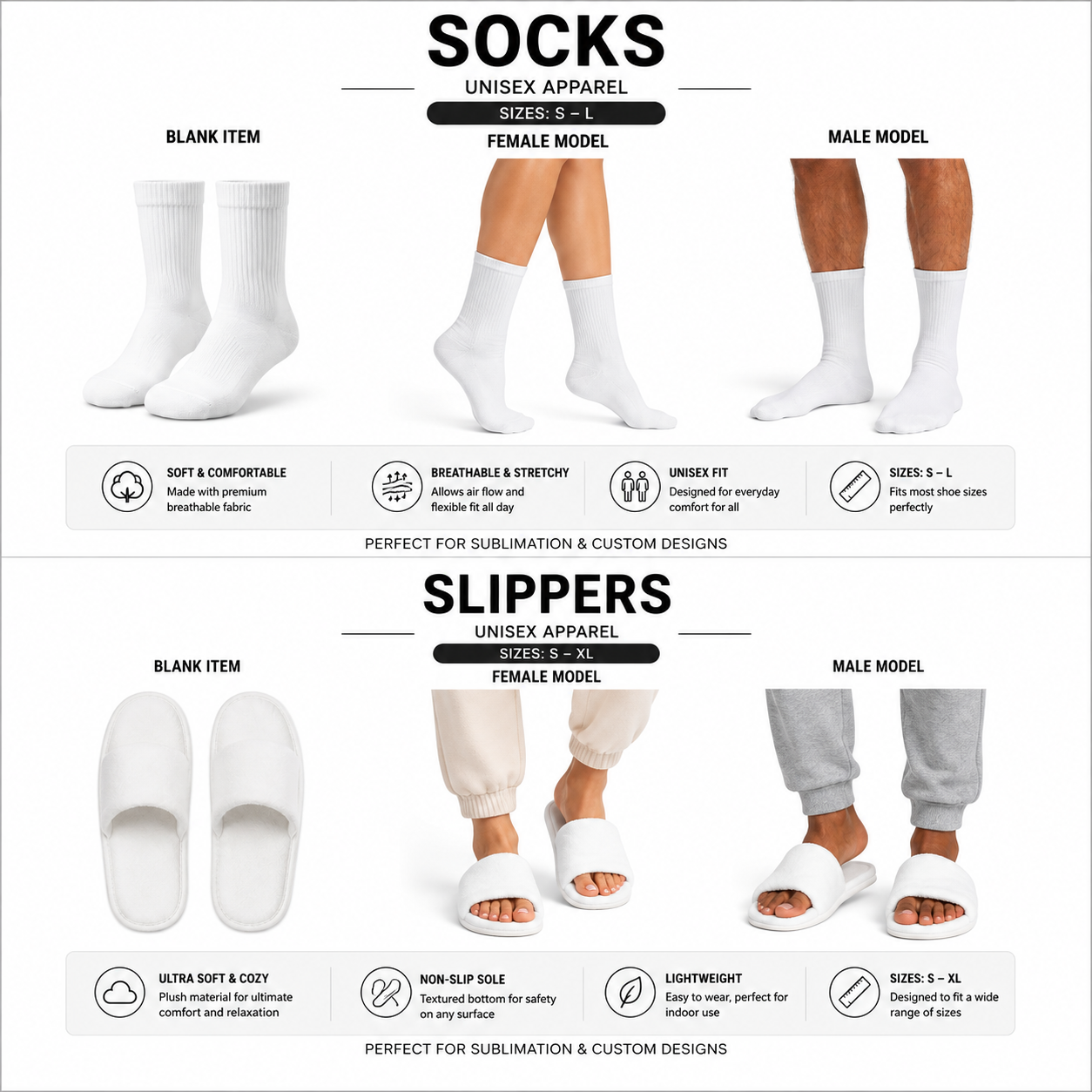 Socks and Slippers