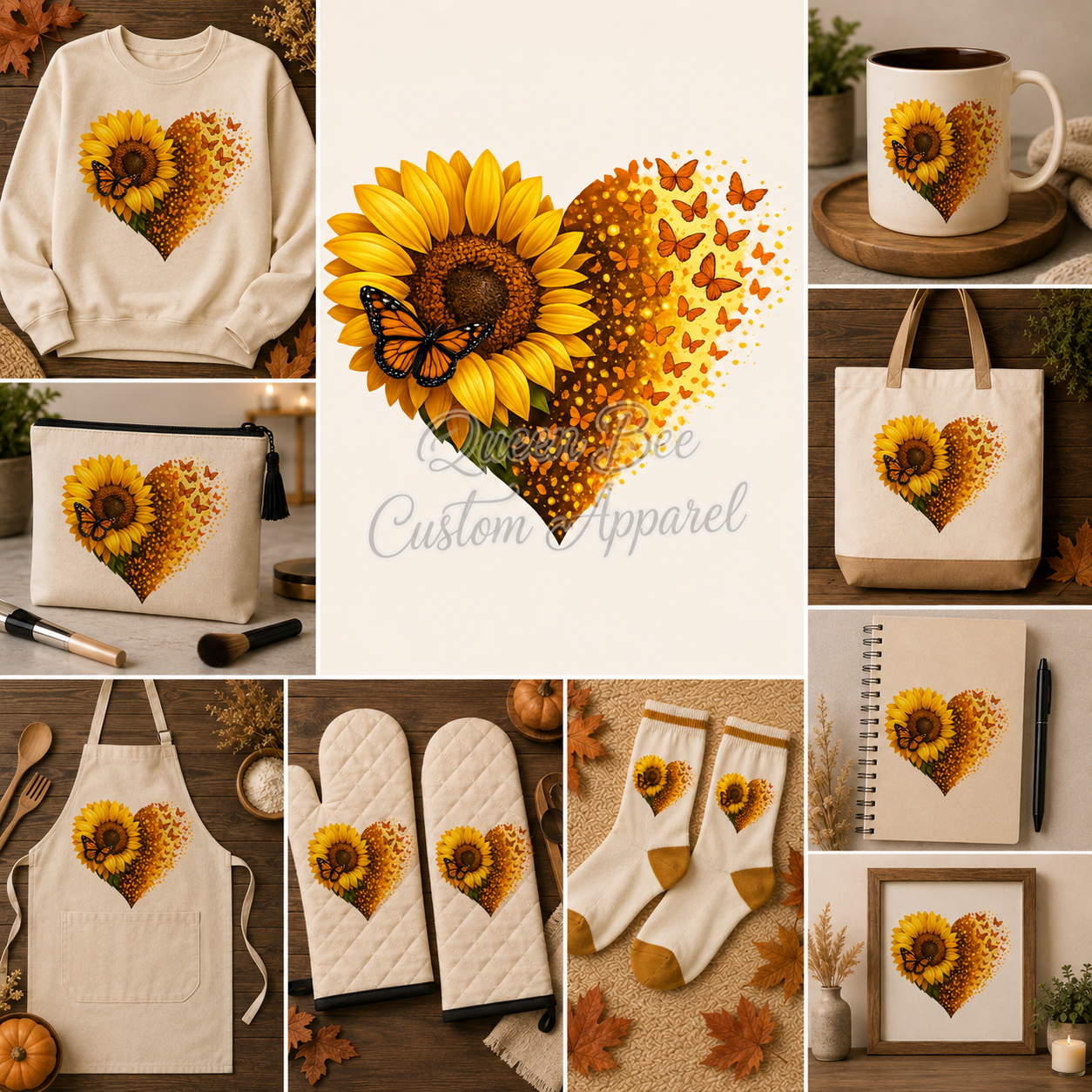 sunflower butterfly heart design.png