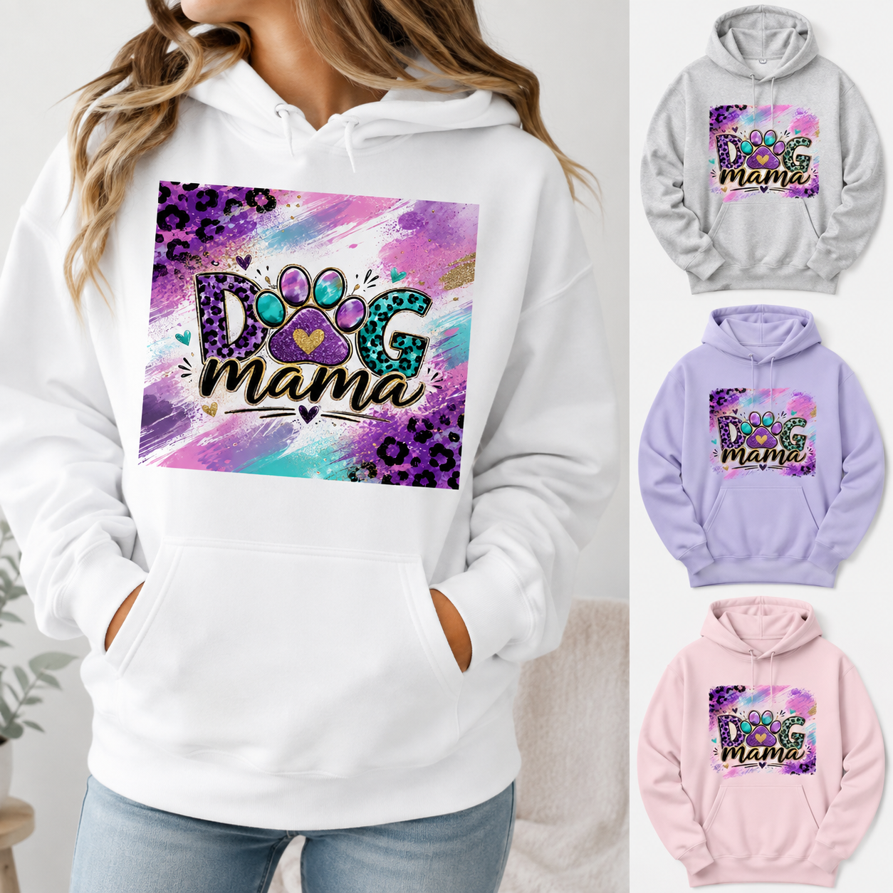 Dog mama Sweater hoodie.png