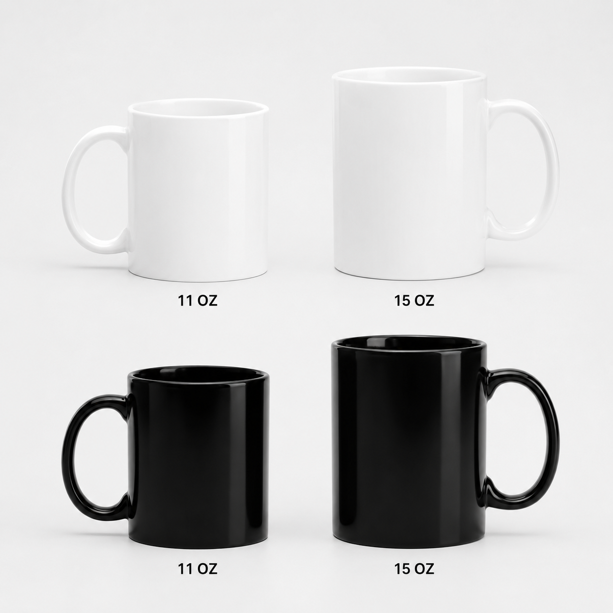 Blank Mugs 11oz and 15 oz