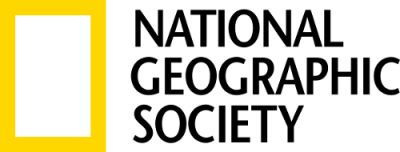National Geographic Society logo with its iconic yellow rectangle and National Geographic Society in black capitalized text.