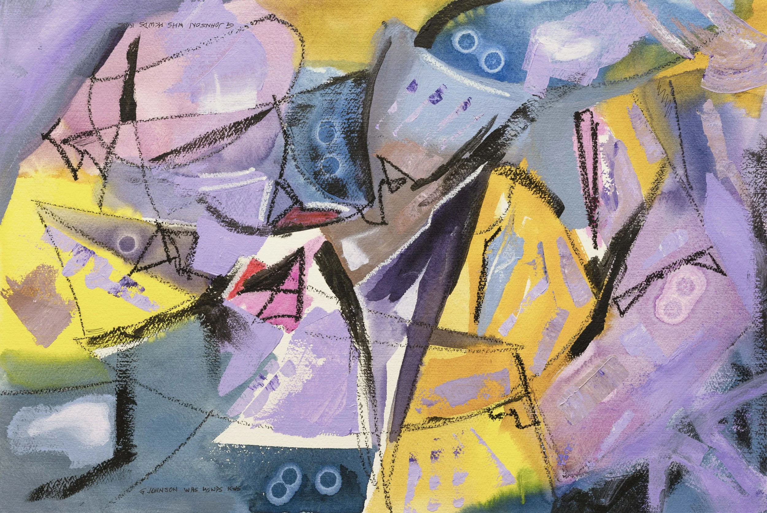 Fragmented, Mixed Media Original on paper, size:  15 X 22, Price:  $750, Print on Paper, $150, Award Winner:  Bronze Award in MSW Exhibition.