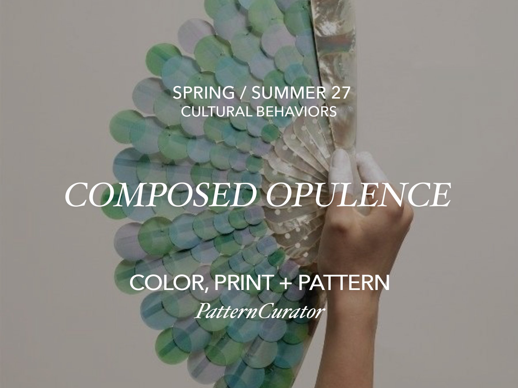 COMPOSED OPULENCE