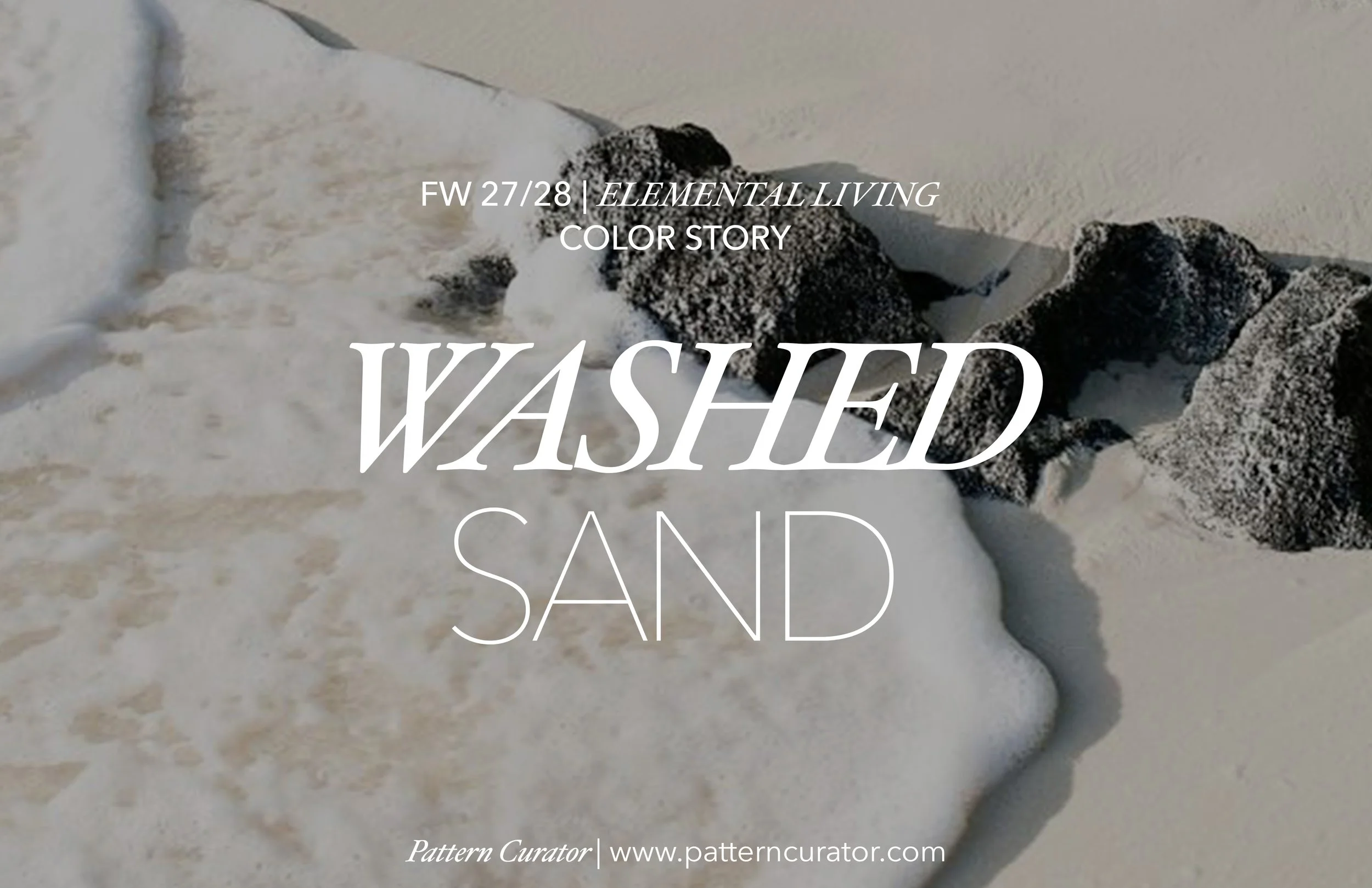 WASHED SAND