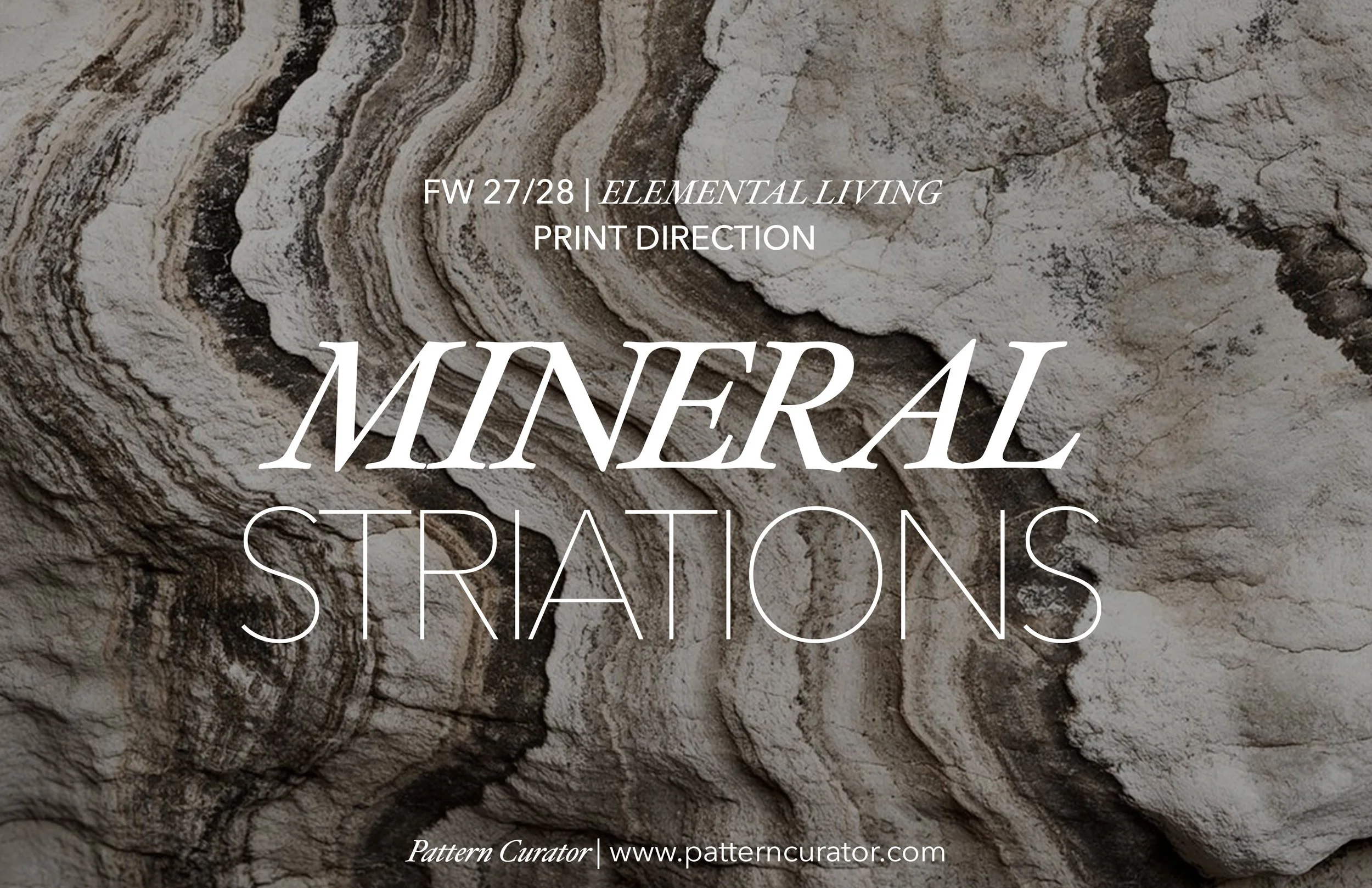 MINERAL STRIATIONS