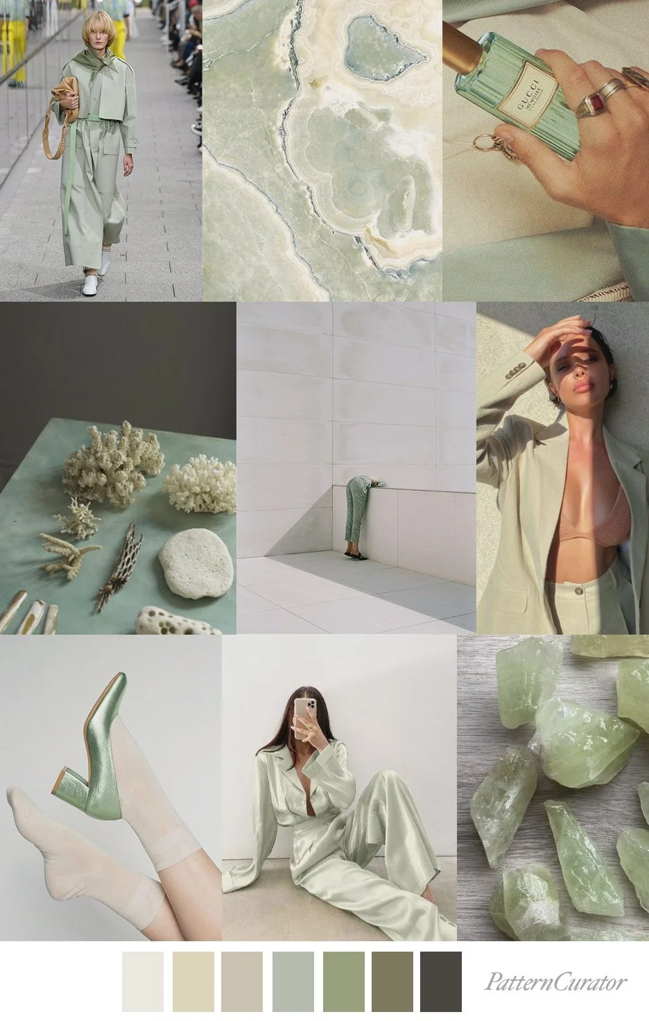 PISTACHIO CALCITE