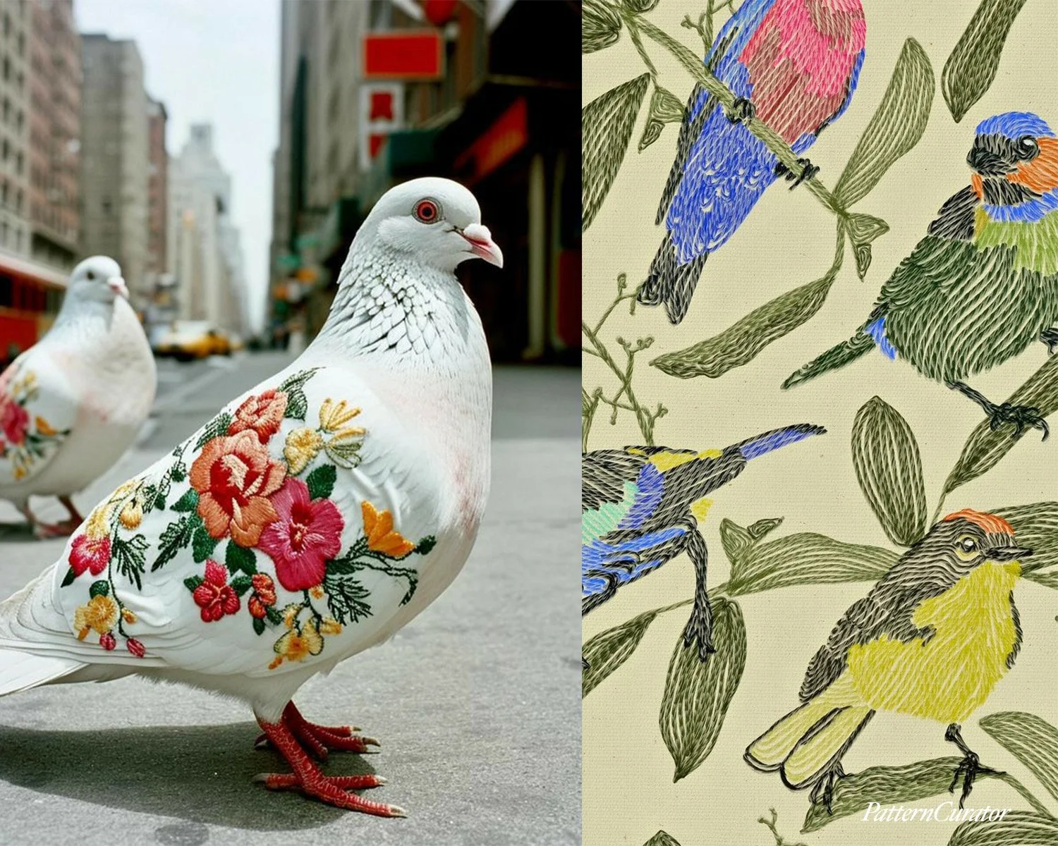 The fusion of urban &amp; natural motifs