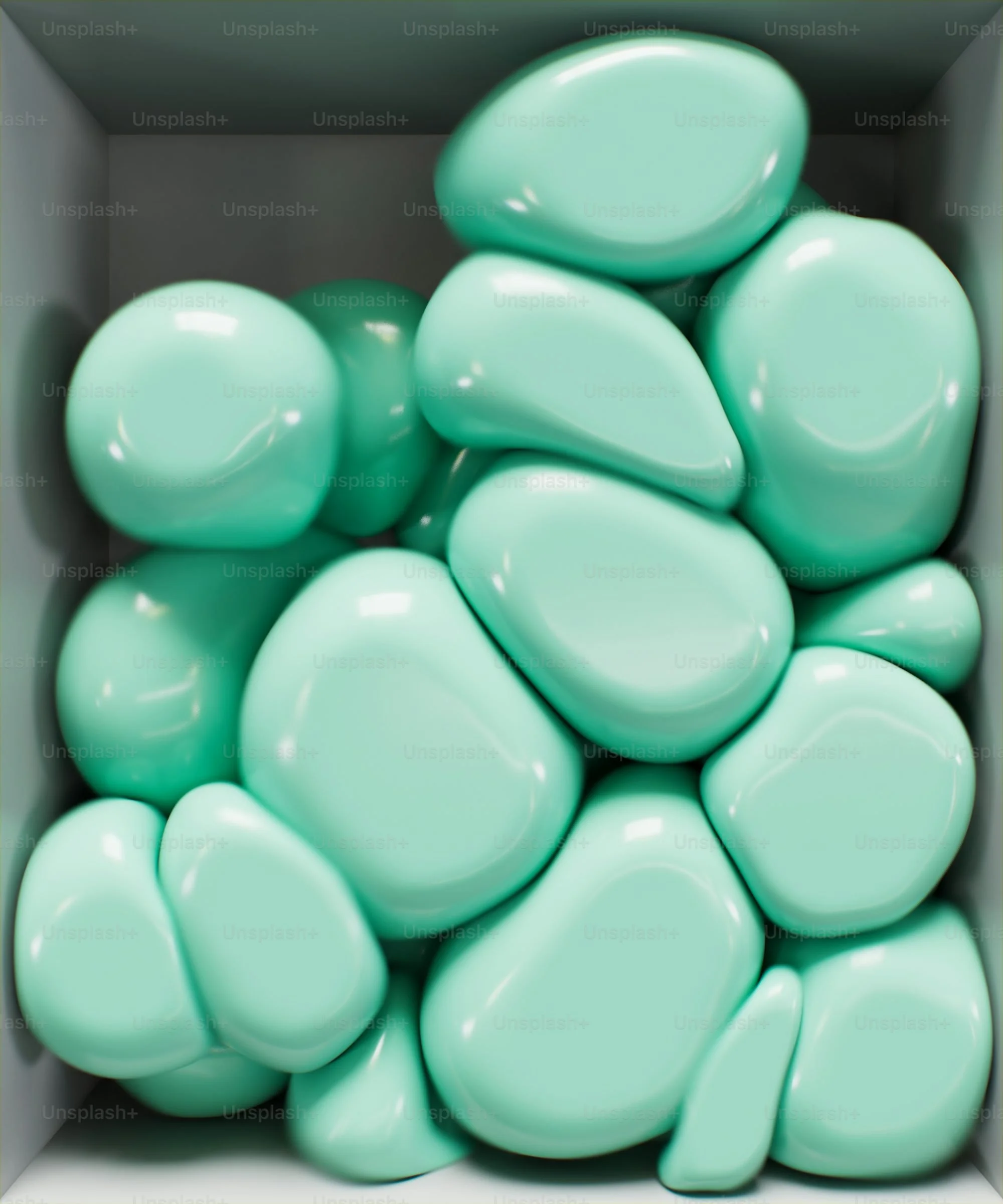 a group of green plastic cups.jpg