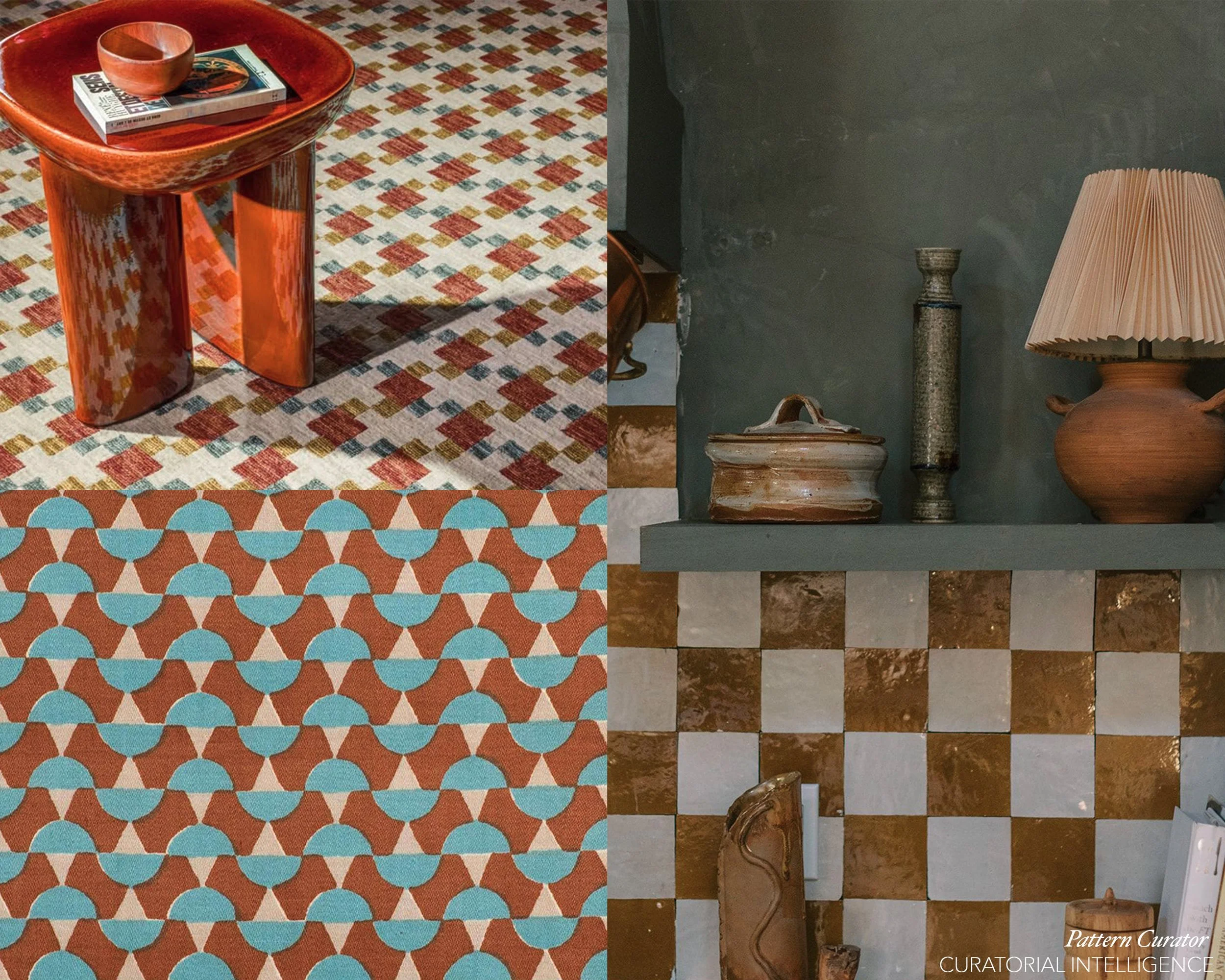 Interpretations Of Mid-Century Modern Design Incorporating Organic Elements And Muted Palettes To Create A Softer Visual Impact