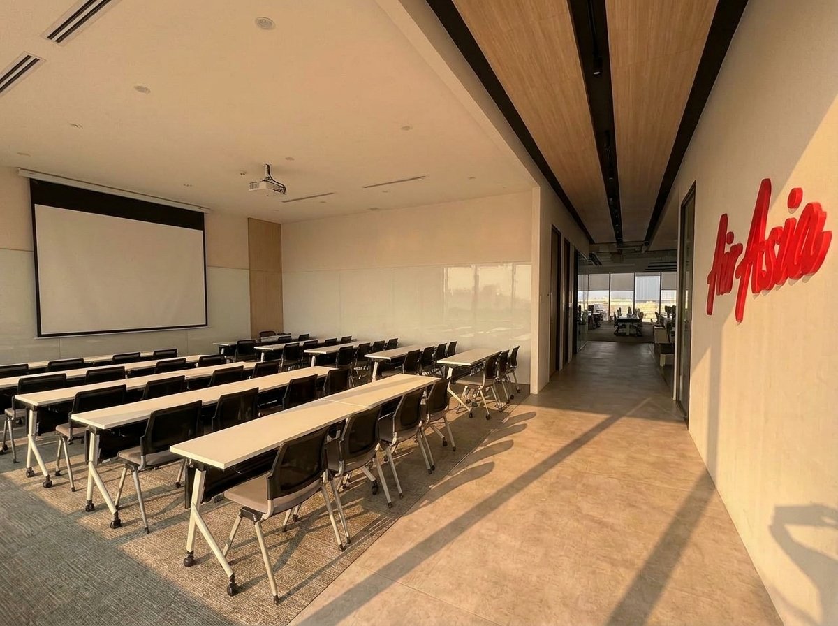 Full Office Renovation & Fit-Out — AirAsia Ride, Malaysia