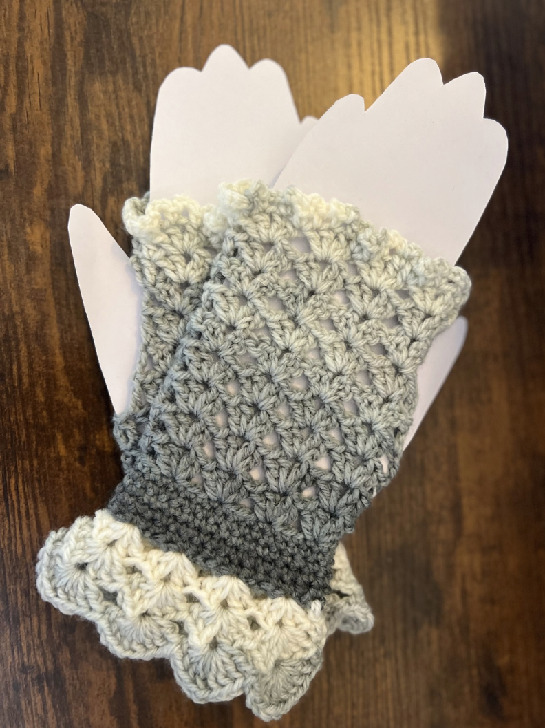 Beautiful Lacey Crochet Fingerless Gloves