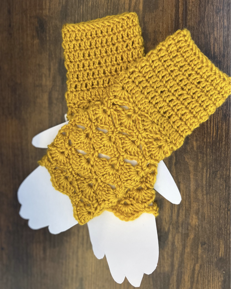 Beautiful Lacey Crochet Fingerless Gloves
