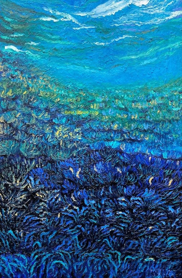 Coral Symphony  I  36" X 24" I  $750