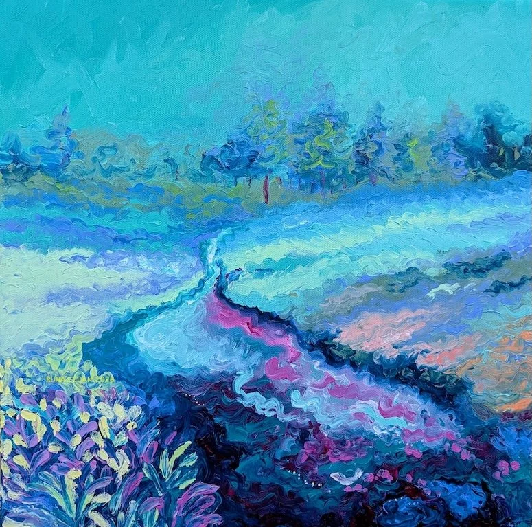 Mystical Creek  |  14" X 14"  I  $195