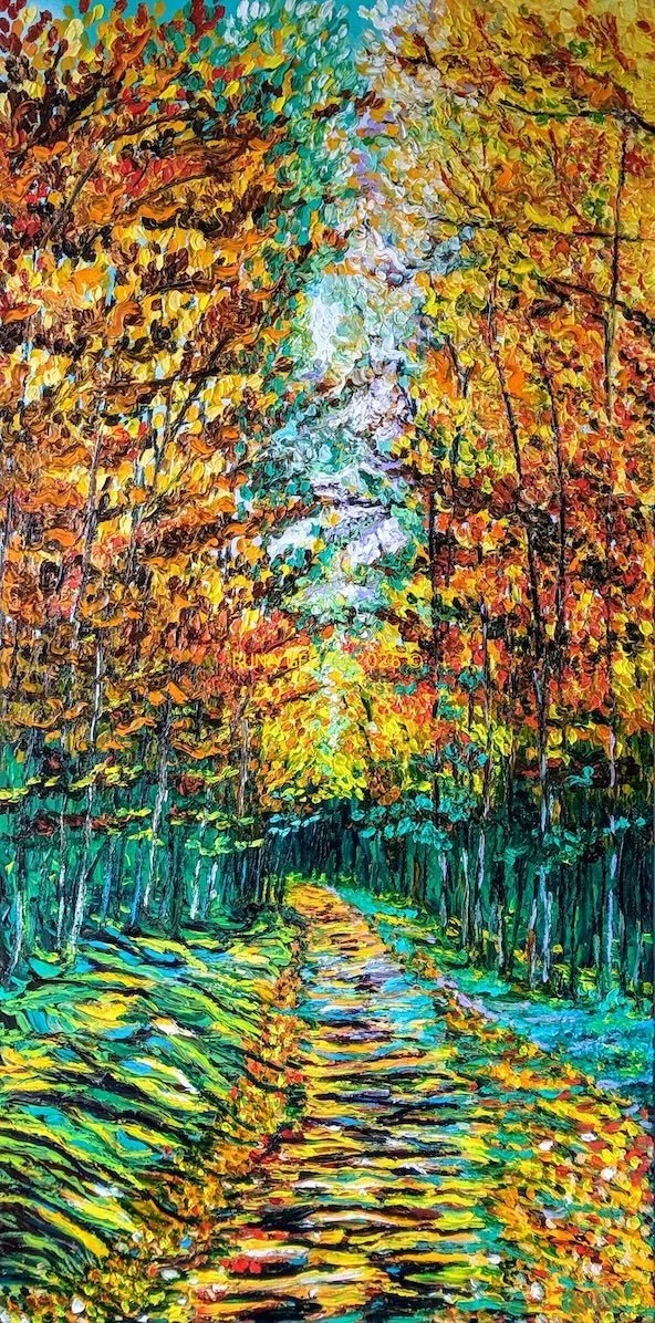 When it was Summer  |  48" X 24"  I  $1200