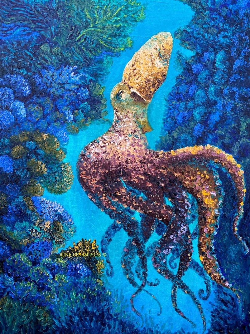 Submerged  I  40" X 30" I  $1040