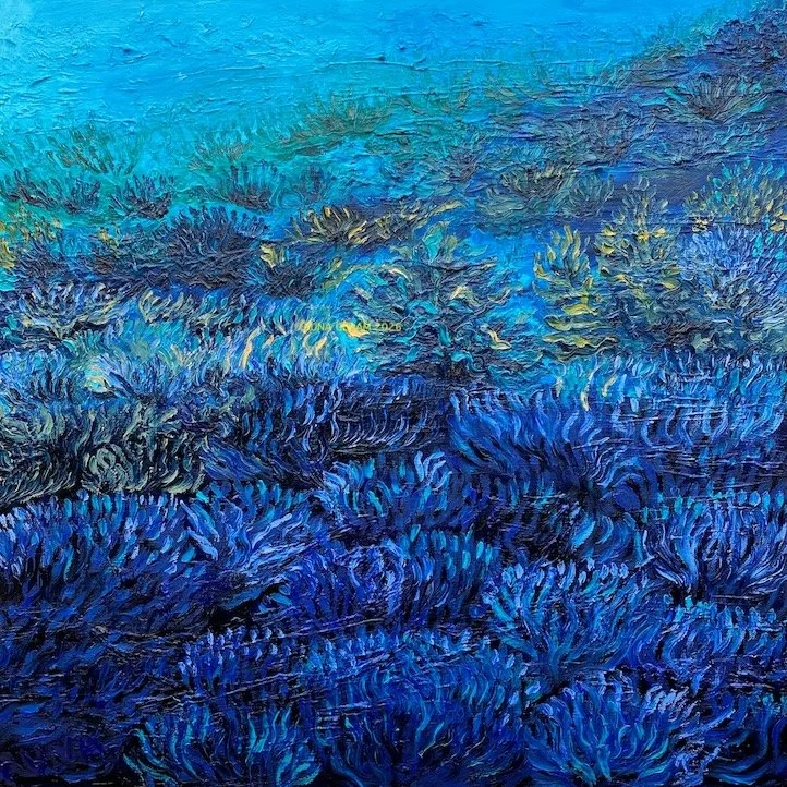 Ethereal Reefs  I  24" X 24"  I  $490