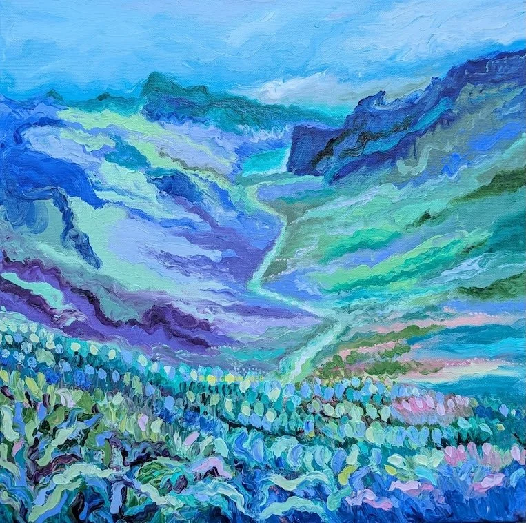 Faraway Ocean  |  15" X 15"  I  $225