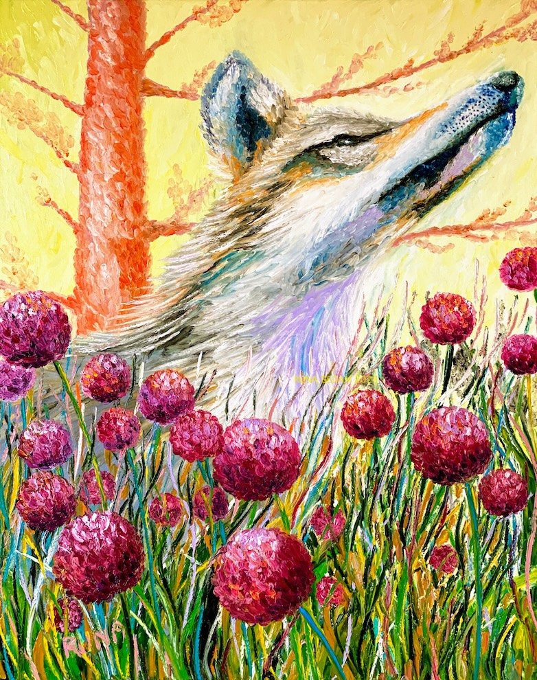 Golden Jackal  I  30" X 24"  I  $625