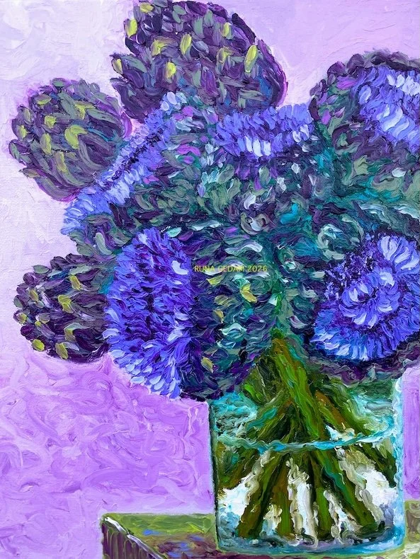 Artichokes  I  16" X 12"  I  $195