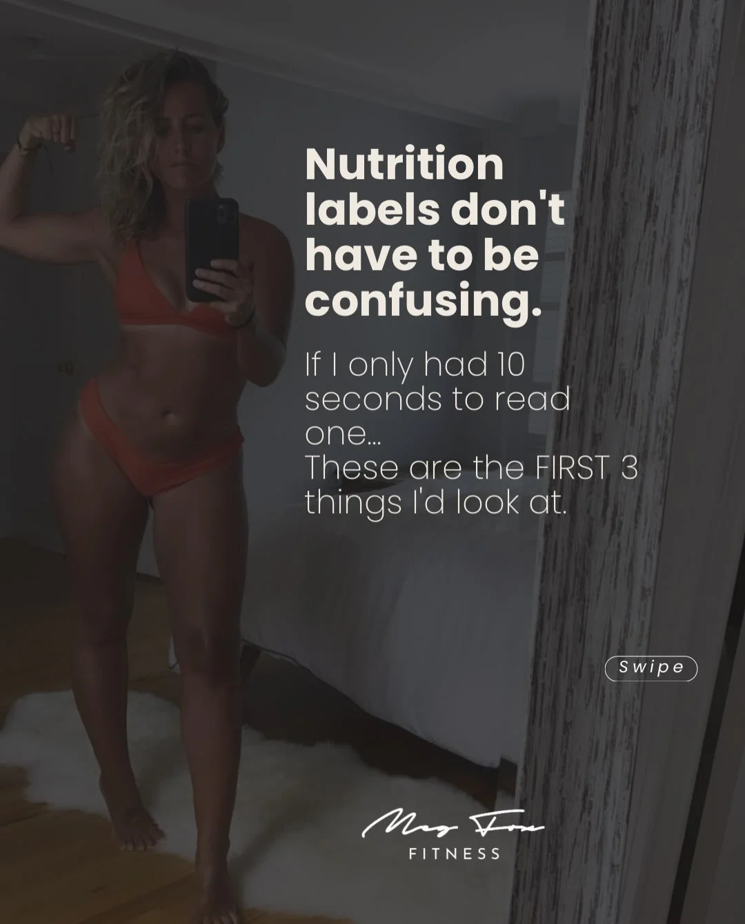 Nutrition labels don&rsquo;t have to be overwhelming.

Most people try to analyze every single number&hellip; when in reality, you only need to master a few basics first.

Start with:
✔️ Calories
✔️ Protein
✔️ Fiber

Once you understand those three, 