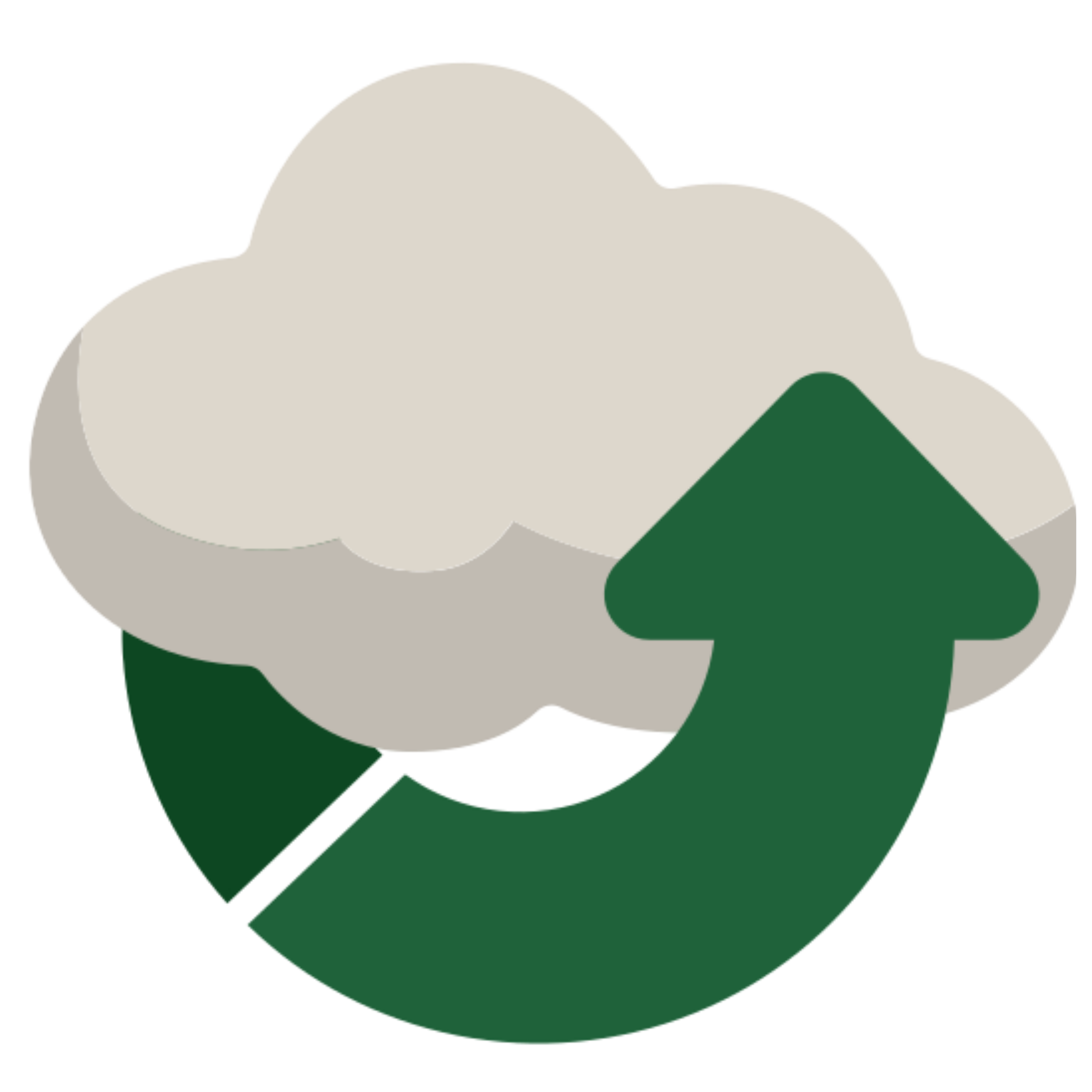 cloud with arrow logo