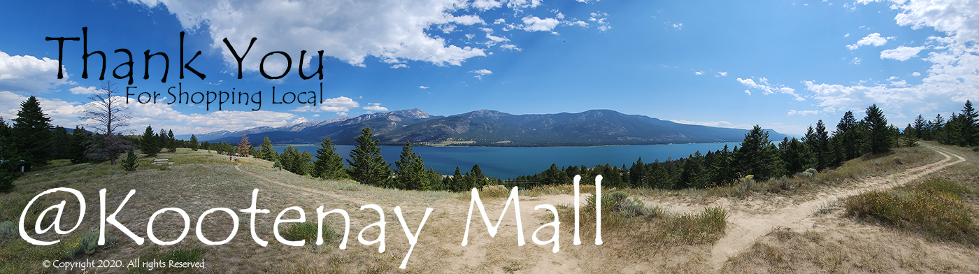 A panoramic view of Columbia Lake from the viewpoint above Canal Flats BC.