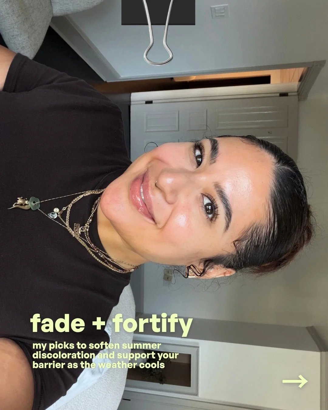 what earns a spot in your fall routine?

for me, every recommendation needs a reason. something to help with uneven tone, keep moisture in, or make daily cleansing feel comfortable as the weather cools

fade + fortify is a collection of those conside