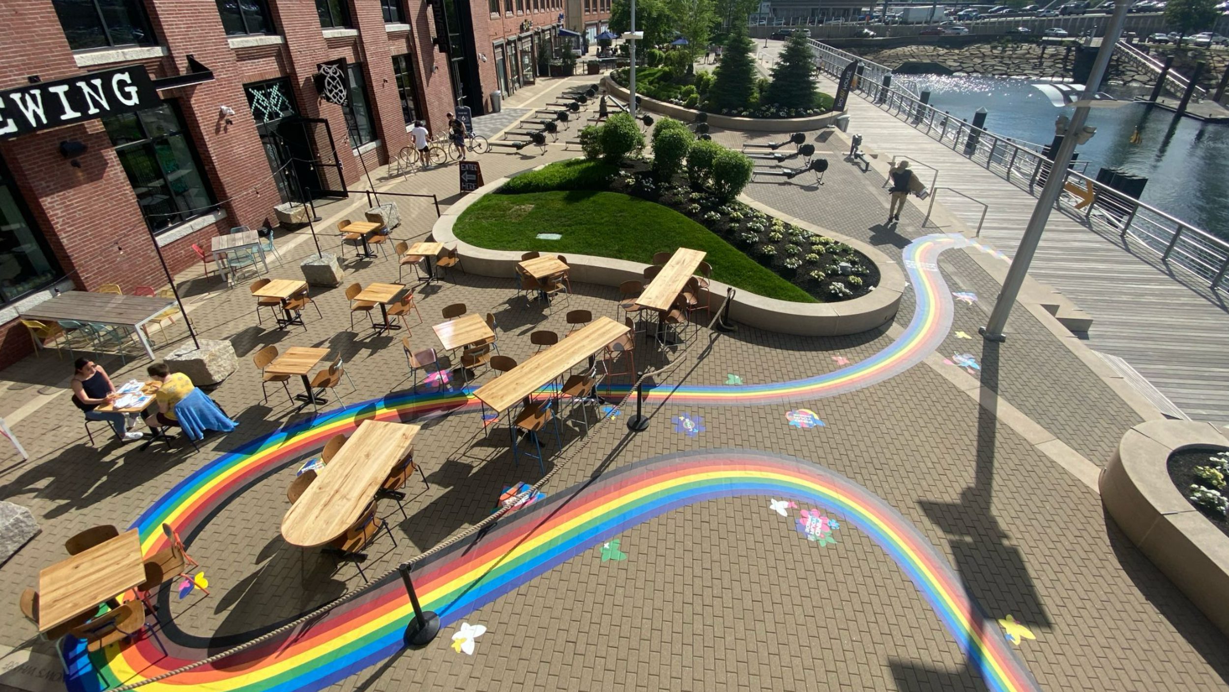 Converse Pride Installation