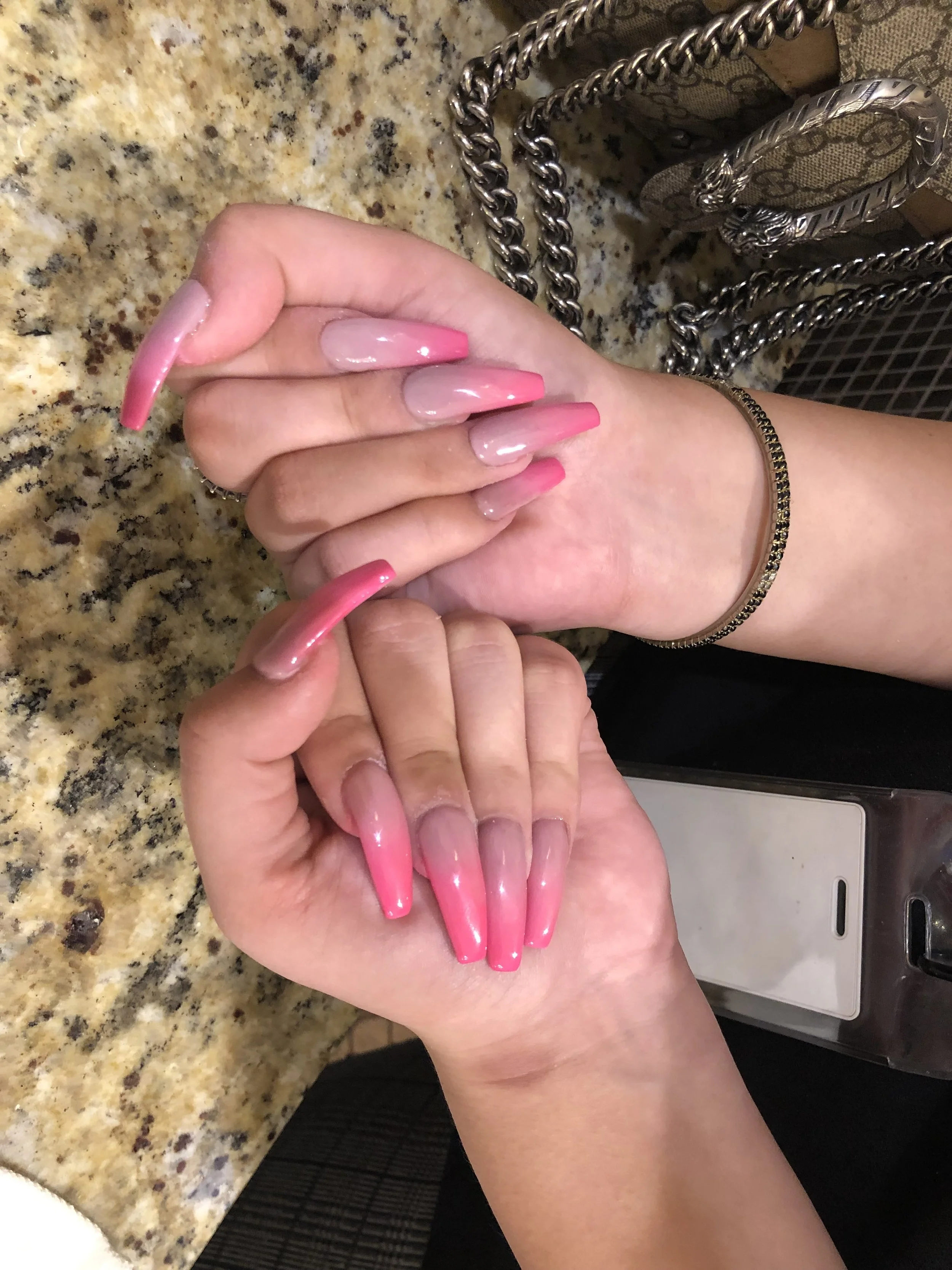 Hybrid Gel Nails ( Tap Gel - Poly Gel Nails )
