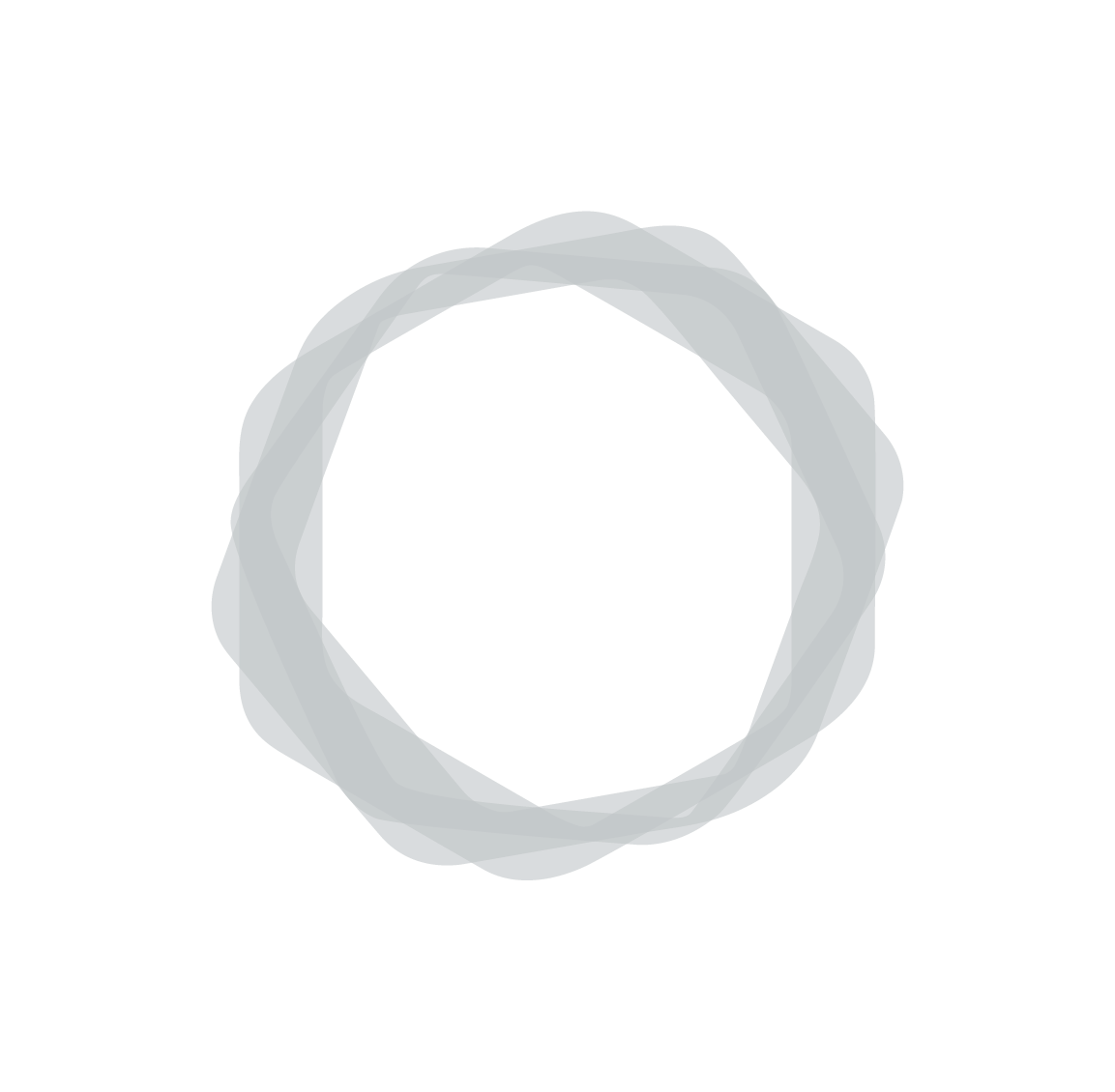 Black circle with a gray, irregular, ring-shaped outline surrounding it. Part of the logo for Celeste at Azur townhome rentals in Beaumont.