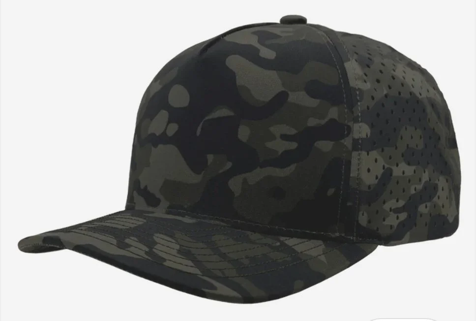Olive Camo- Zapped Headwear BLACKHAWK 5-Panel Snapback Hat