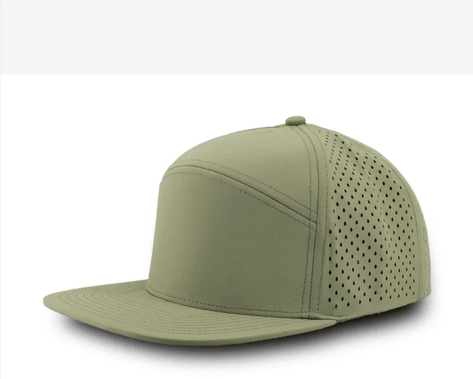 Loden- Zapped Headwear OSPREY 7-Panel Snapback Hat