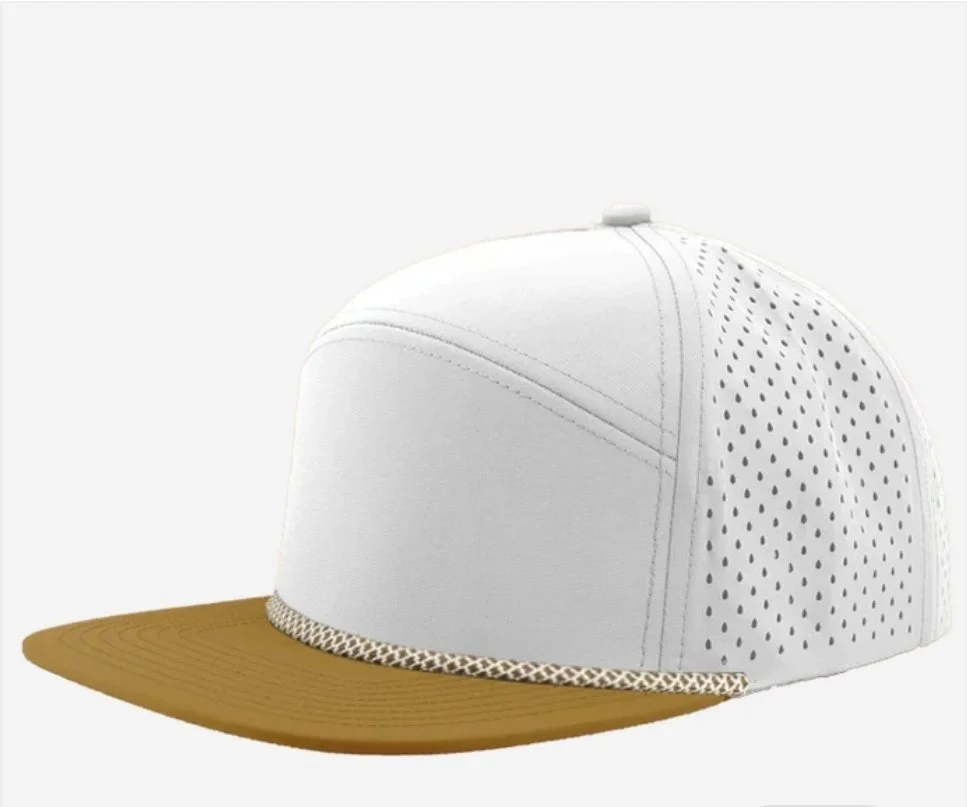 OffWhite- Caramel Bill Caramel- Chainlink rope- Zapped Headwear OSPREY R+ 7-Panel Rope Snapback Hat