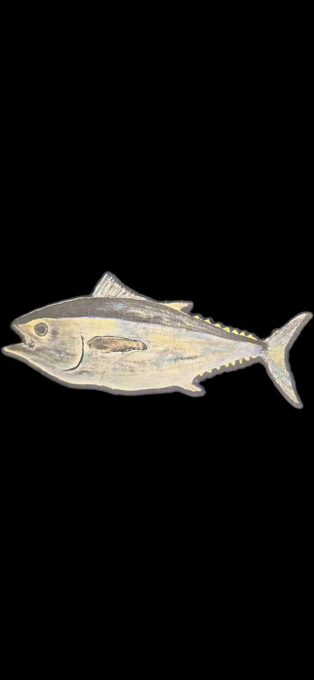 Blackfin Tuna- Glow-in-the-dark Hat Patch