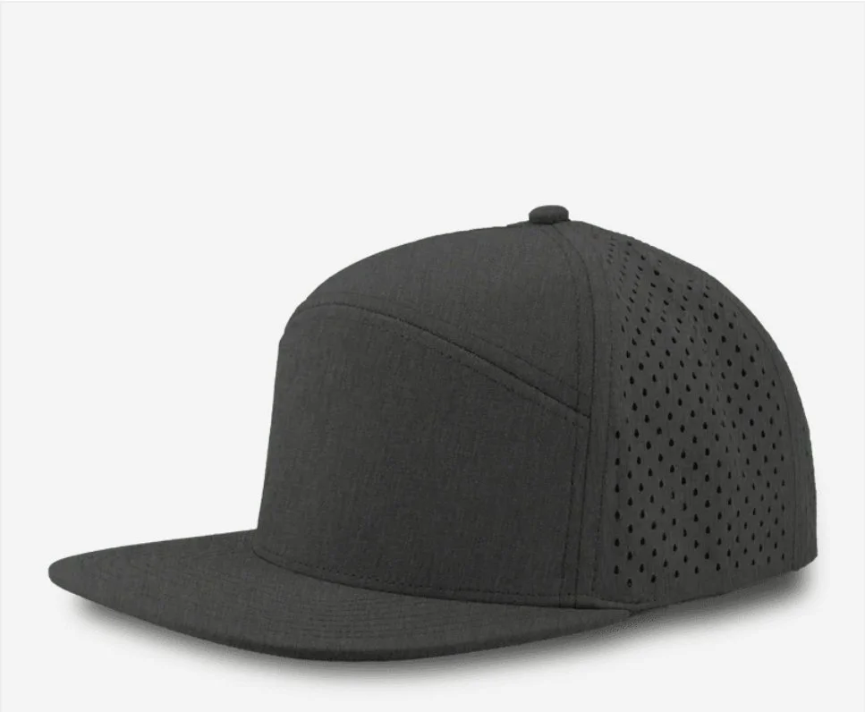 Graphite- Zapped Headwear OSPREY 7-Panel Snapback Hat