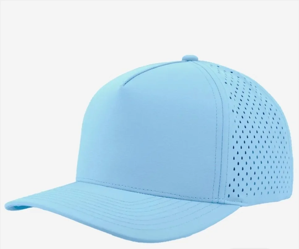 Columbia Blue- Zapped Headwear BLACKHAWK 5-Panel Snapback Hat
