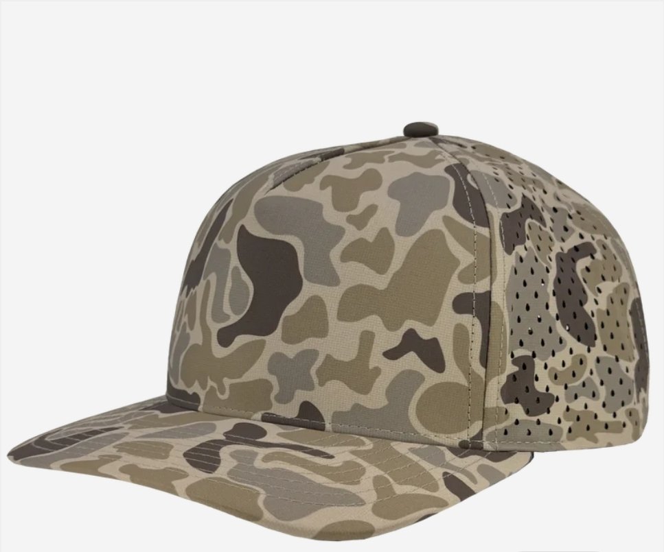Desert Old School Camo- Zapped Headwear BLACKHAWK 5-Panel Snapback Hat