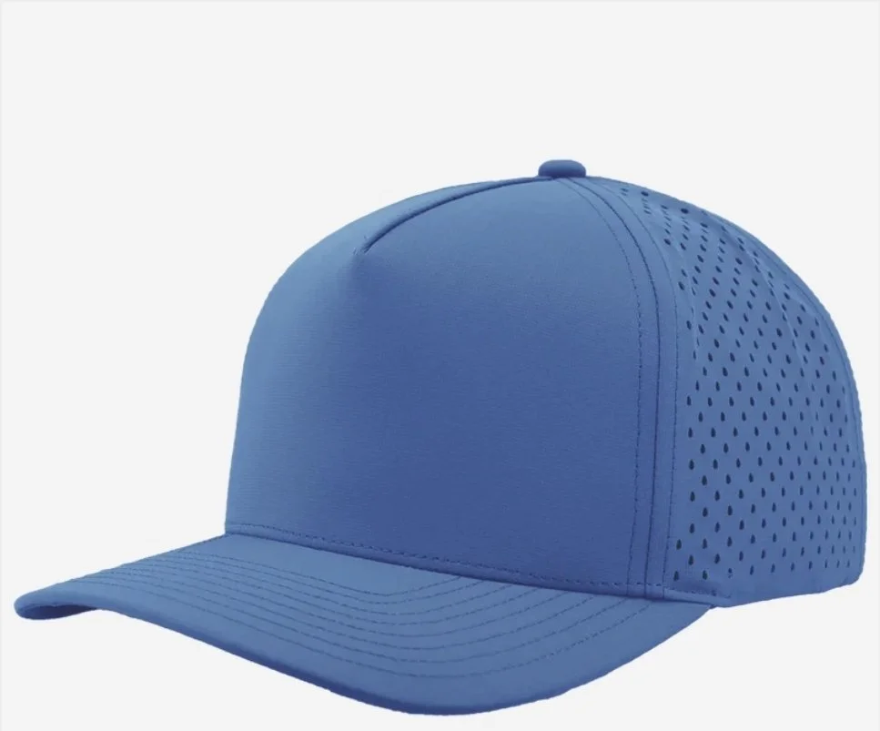 Ocean Blue- Zapped Headwear BLACKHAWK 5-Panel Snapback Hat