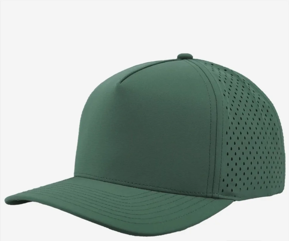 Steel Green- Zapped Headwear BLACKHAWK 5-Panel Snapback Hat