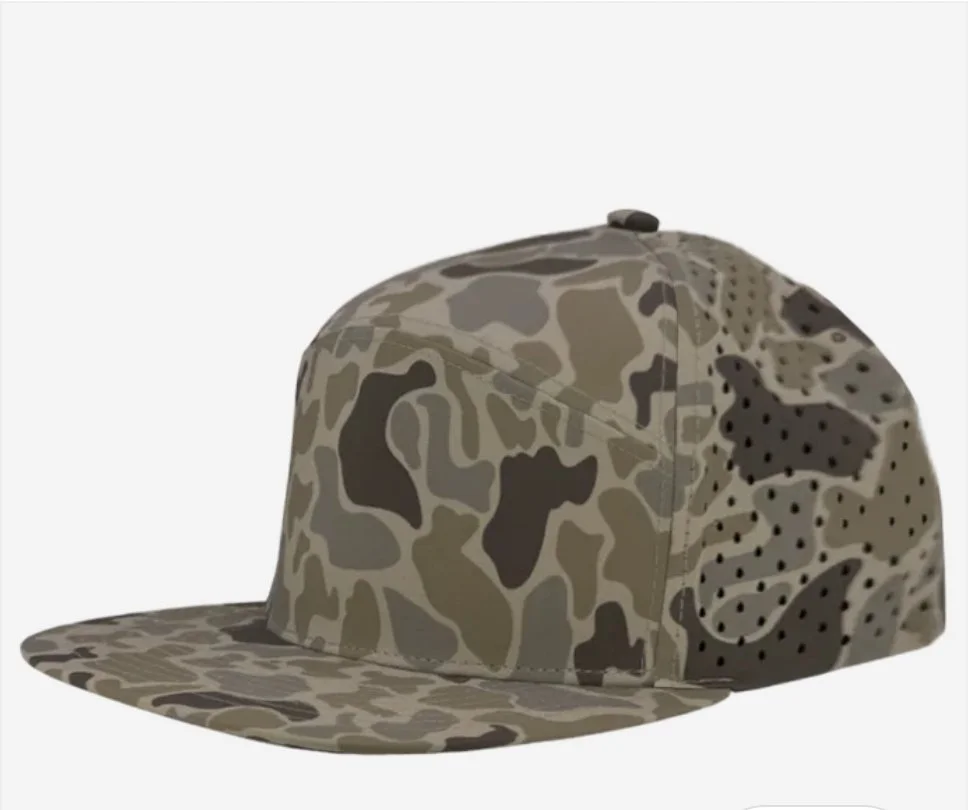 Desert Old School Camo- Zapped Headwear OSPREY 7-Panel Snapback Hat